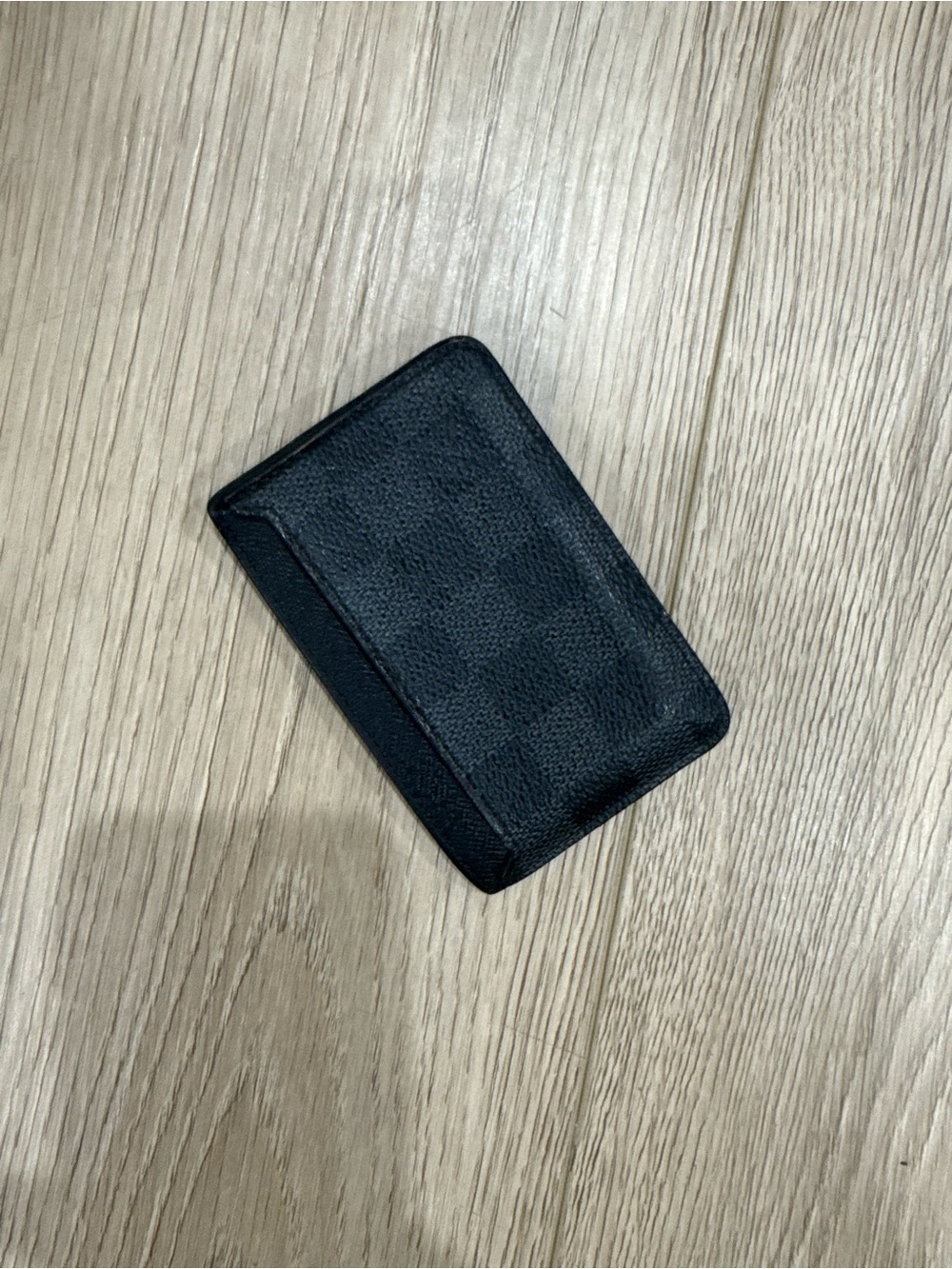 Louis Vuitton Black Damier Card Holder